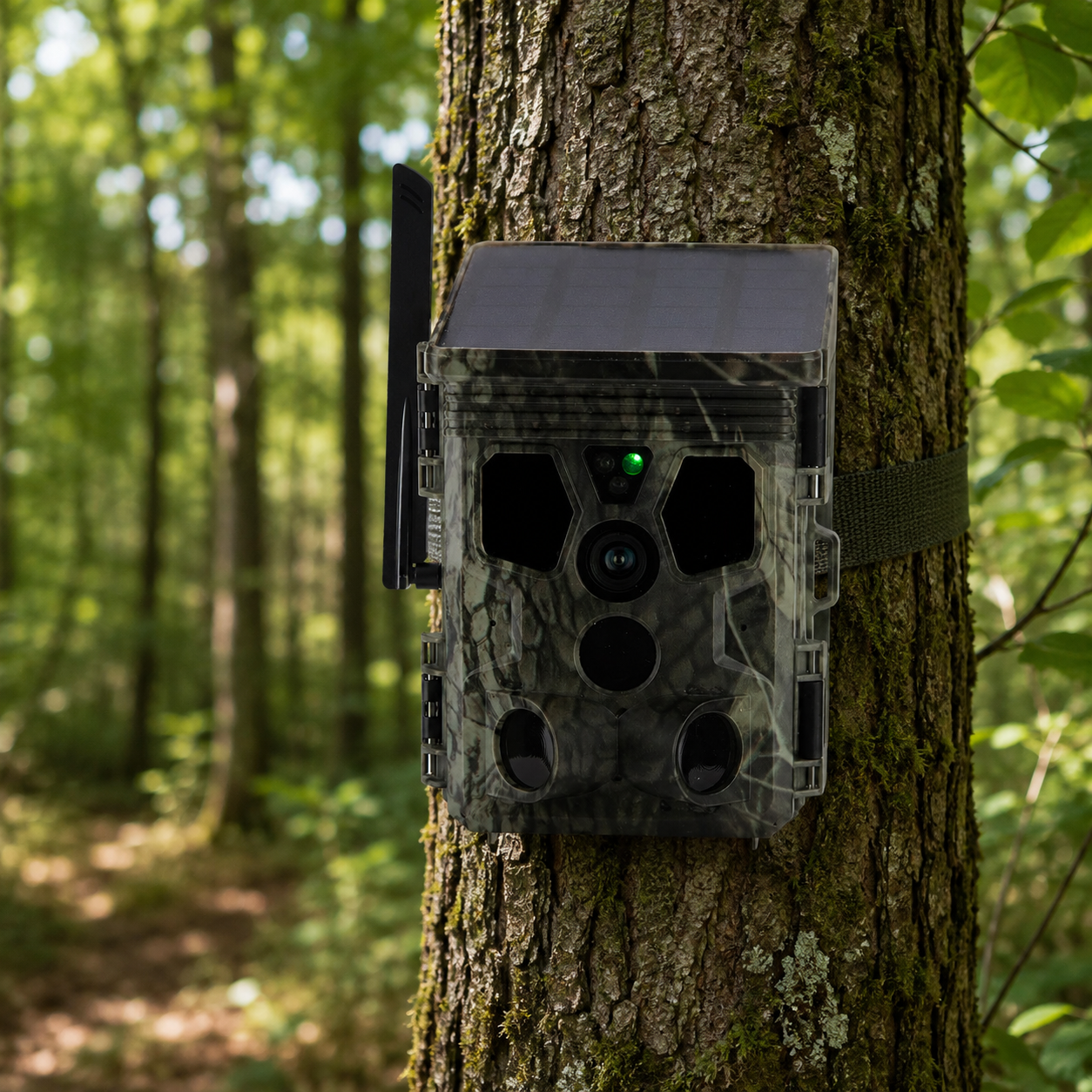 Caméra de Chasse Solaire  – 4G et Haute Résolution