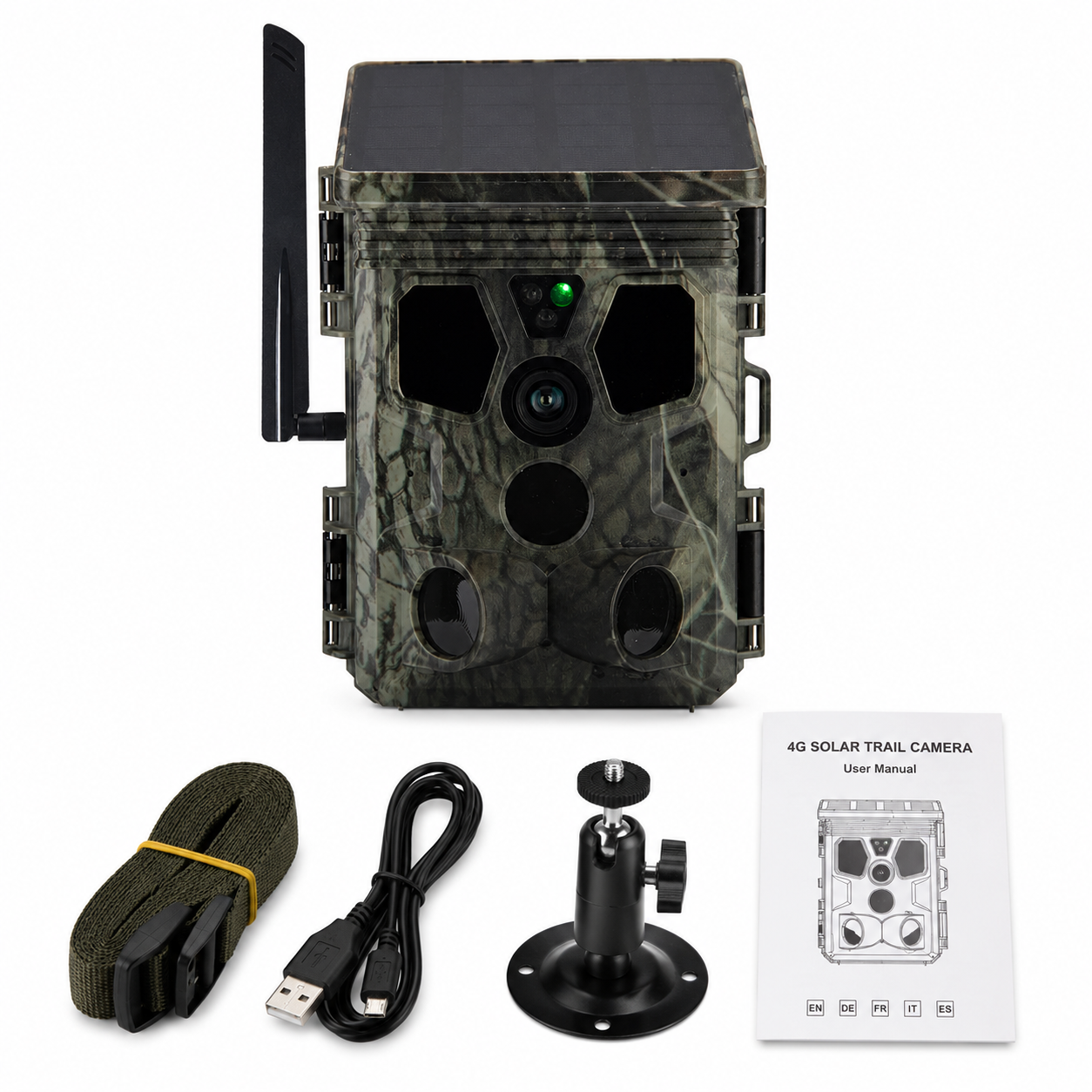 Caméra de Chasse Solaire  – 4G et Haute Résolution