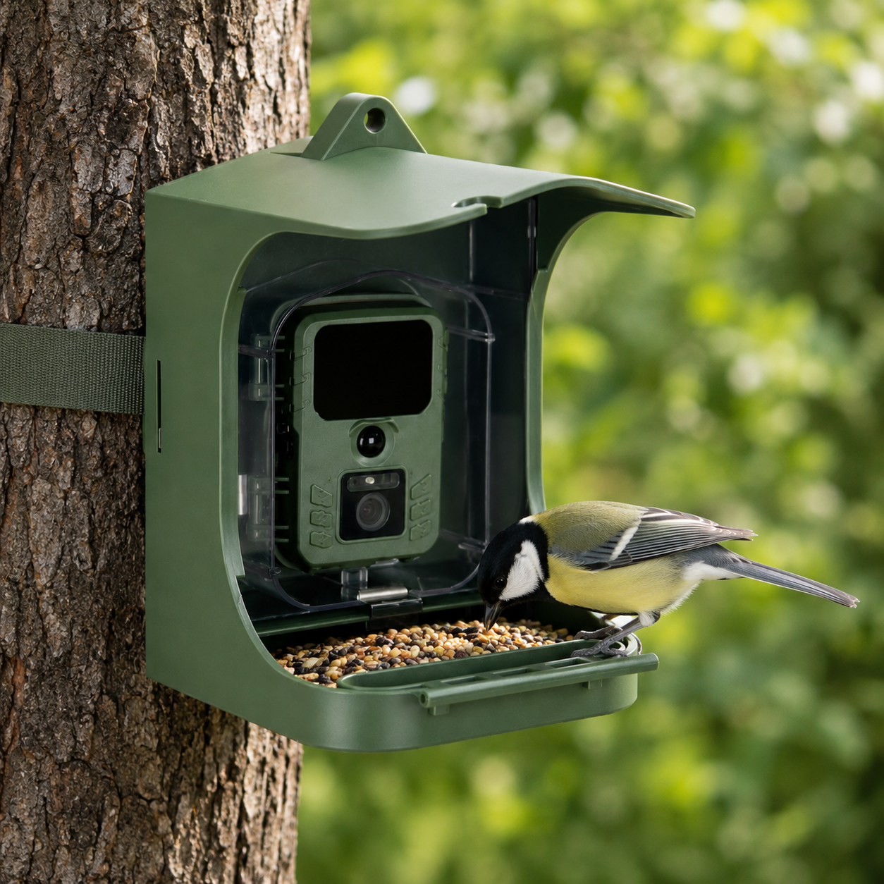 Mangeoire Connectée  pour Oiseaux